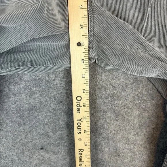 Vintage Quiksilver Corduroy Cargo Pants Mens 32x32 Gray Skater Grunge Y2K
